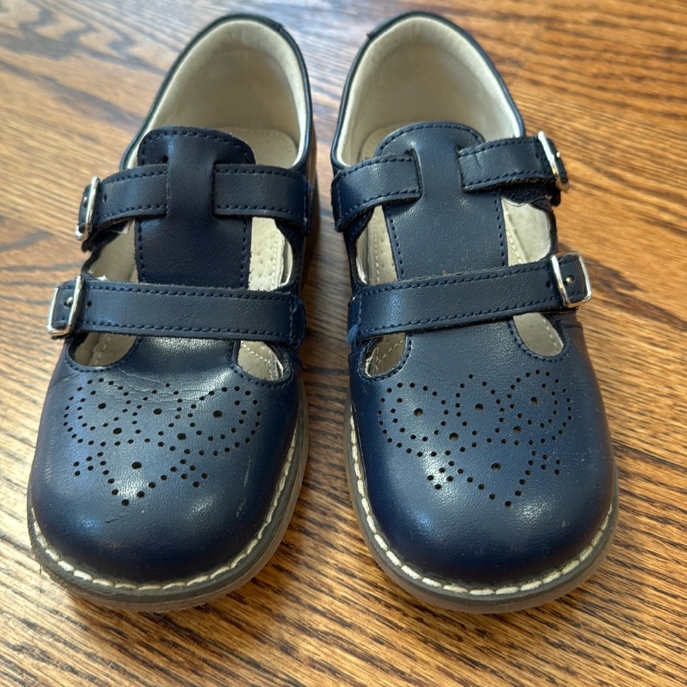 L’Amour Beatrix navy Mary Jane Shoes